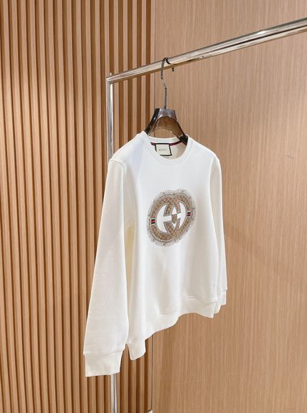 Gucci Tops - Gucci Graffiti Round Neck Pure Cotton Sweatshirt